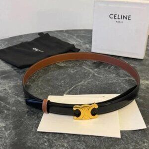 CELINE Double-Sided Reversible Belt 90cm - With Original Box